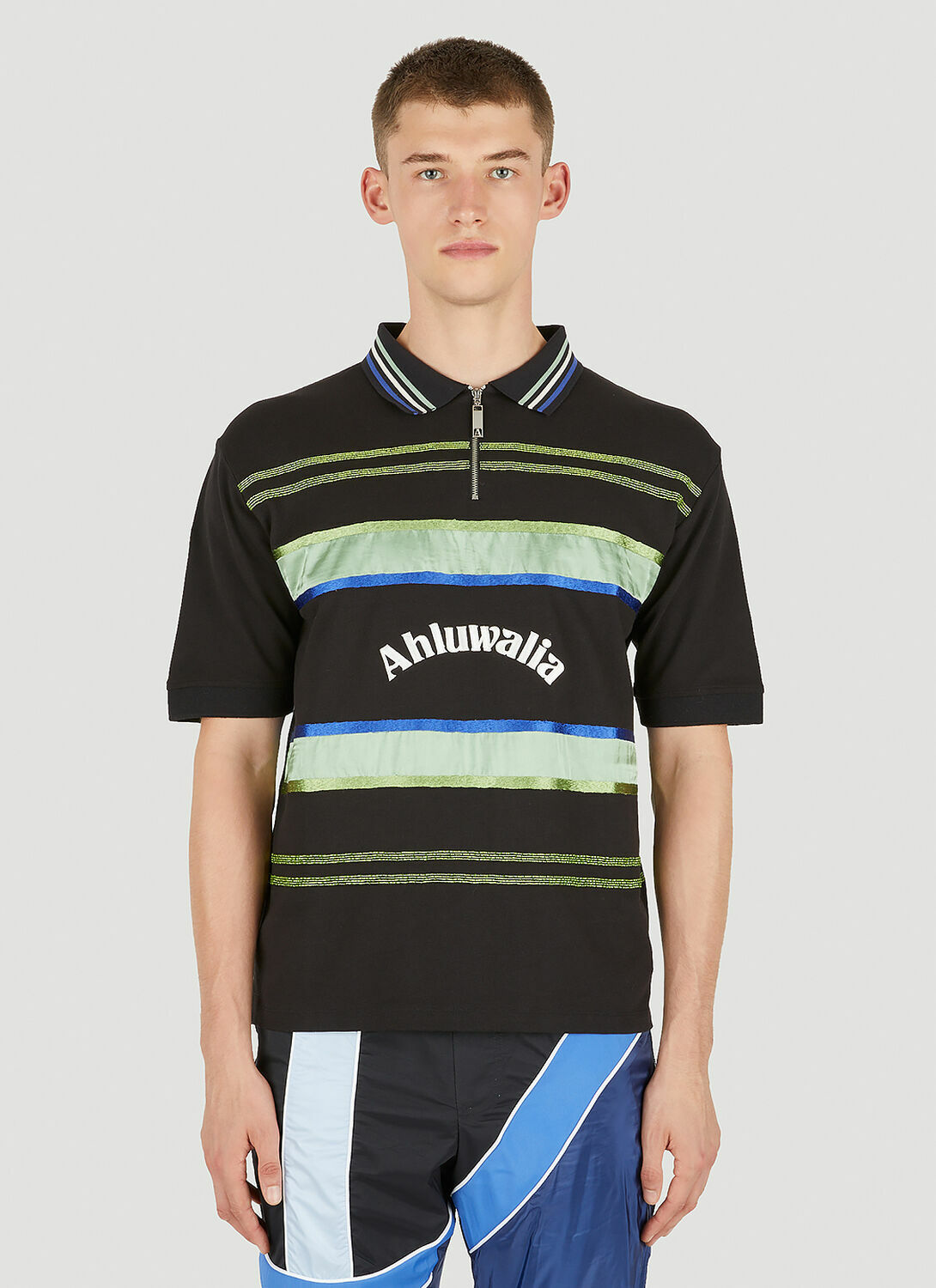 Ahluwalia Studio Buke Short Sleeve Polo Shirt