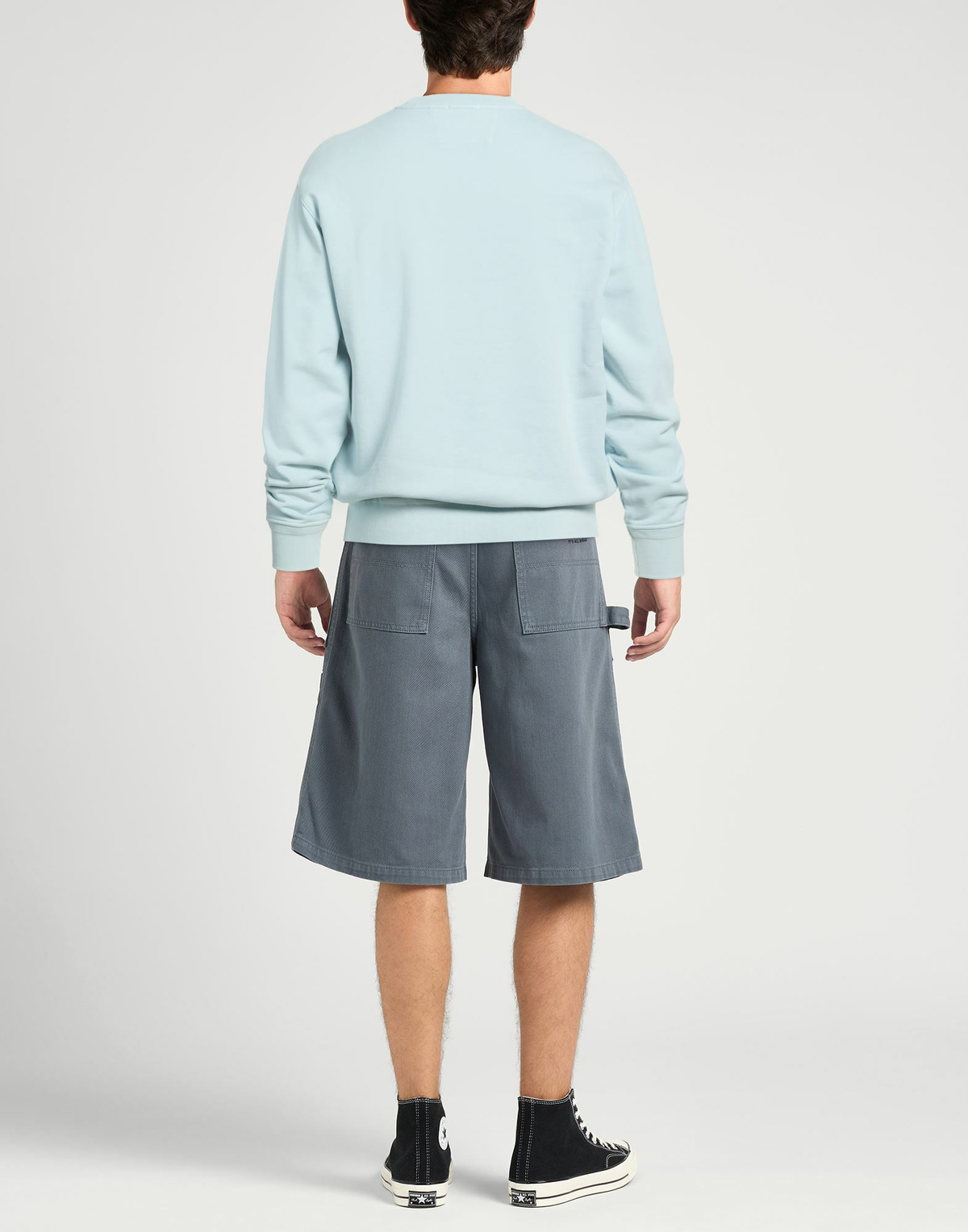 C. p. Company Mens Sweatshirt Sky in Blue