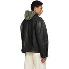 Cawley Black Flying Leather Jacket