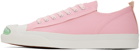 UNDERCOVER Pink Raw Edge Sneakers