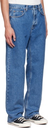 Nudie Jeans Blue Tuff Tony Jeans