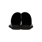 Guidi Black Kangaroo Leather Loafers