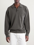 Margaret Howell - Merino Wool and Cashmere-Blend Polo Sweater - Brown