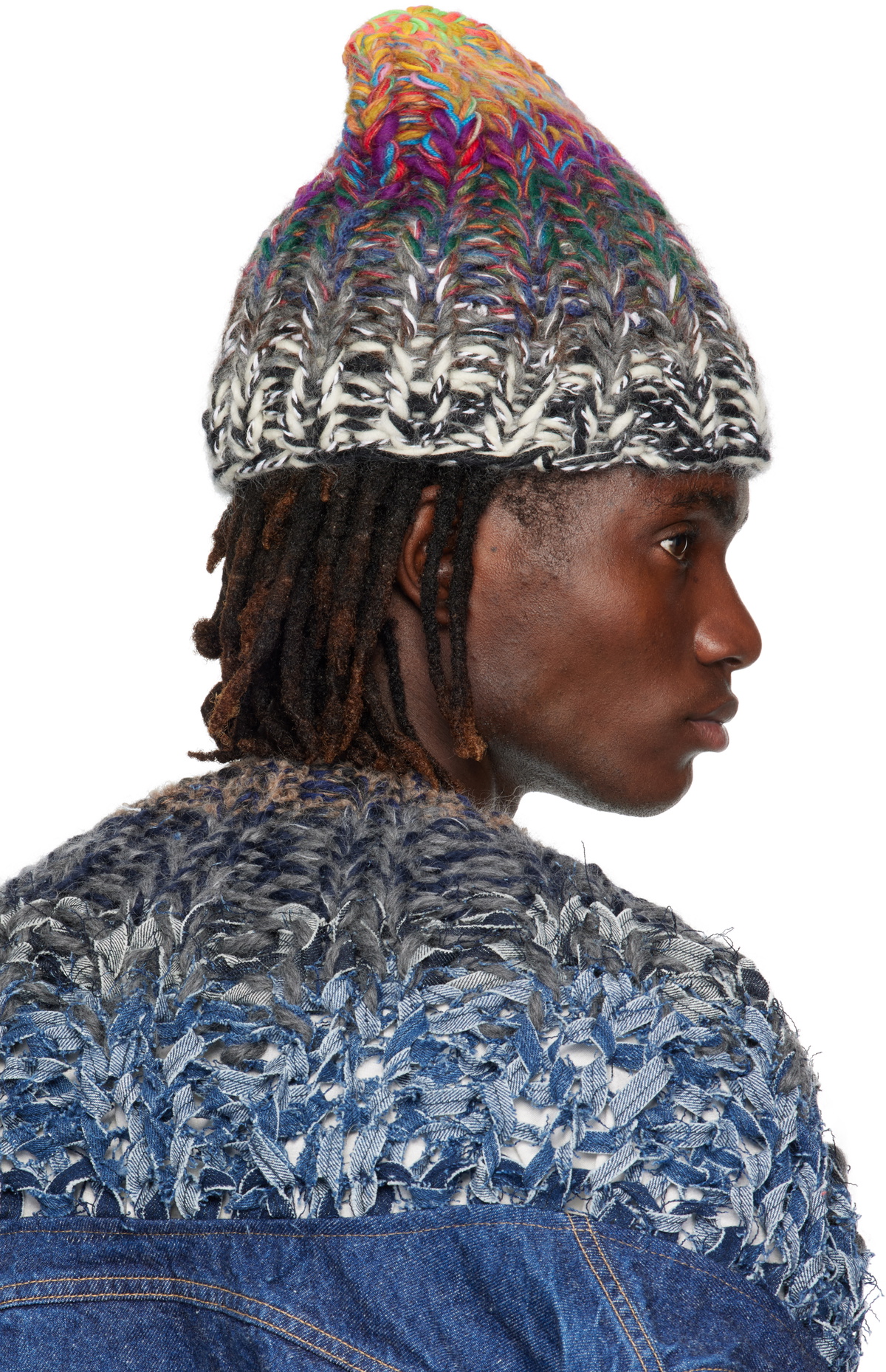 Bless Multicolor Nº65 Degradé Knittedhat II Beanie