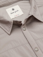 Snow Peak - Quilted Shell Shirt Jacket - Neutrals