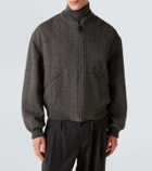 Giorgio Armani Cashmere bomber jacket