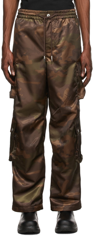 Photo: Feng Chen Wang Multicolor Camo Cargo Pants