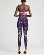 Jijil Womens Pants in Purple
