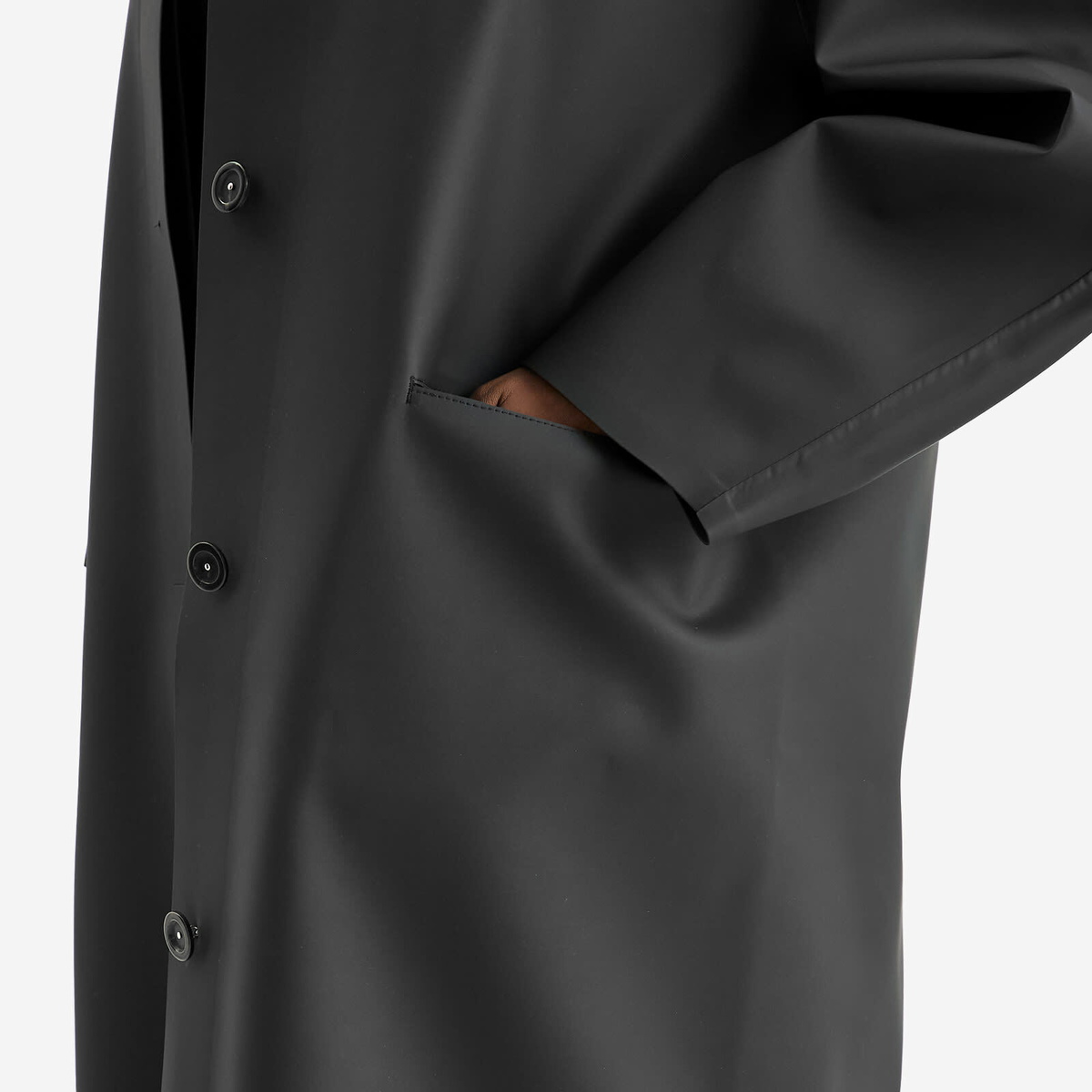 KASSL Editions Women's Original Below Longline Jacket in Black