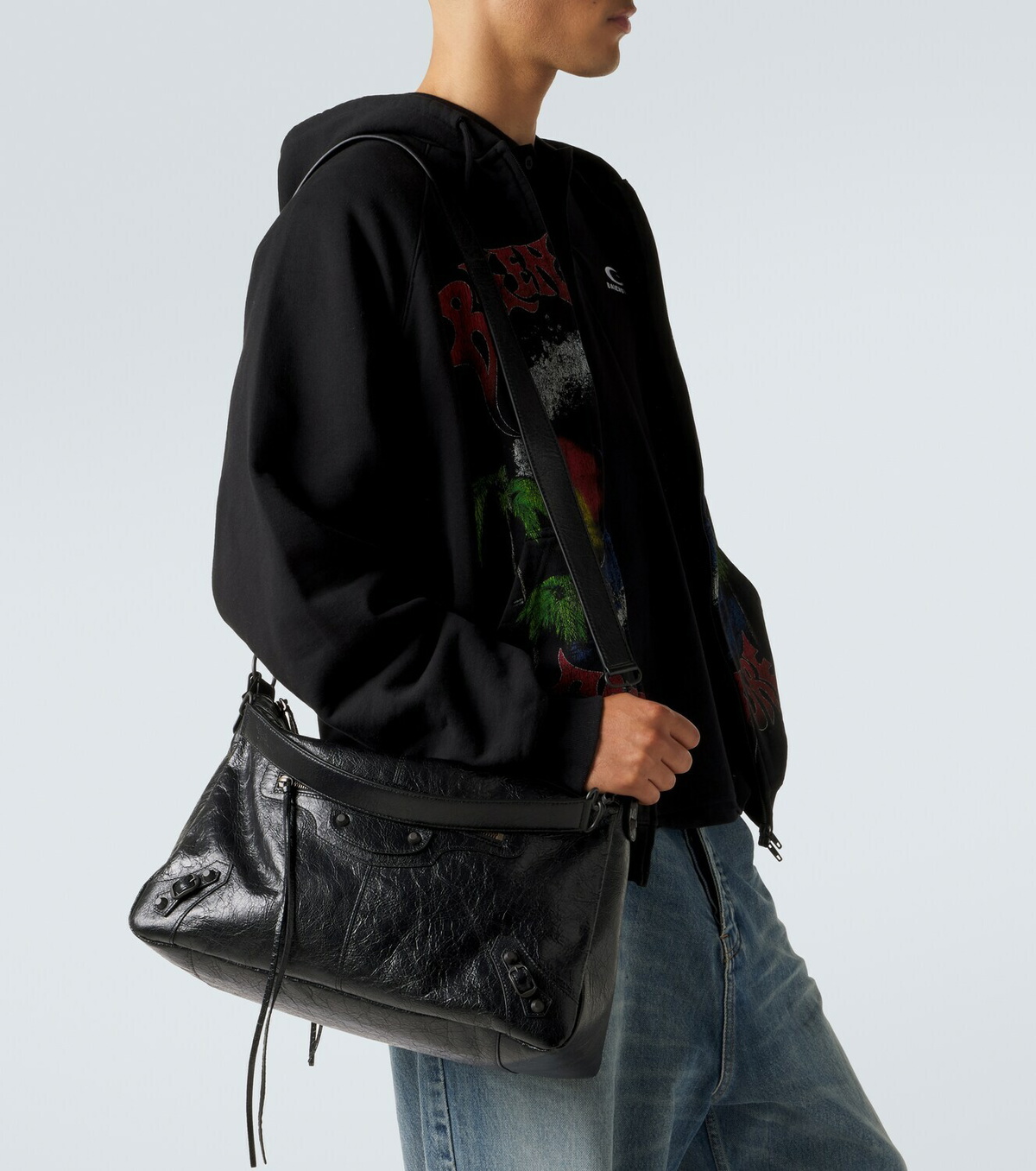 Balenciaga Le City leather shoulder bag Balenciaga