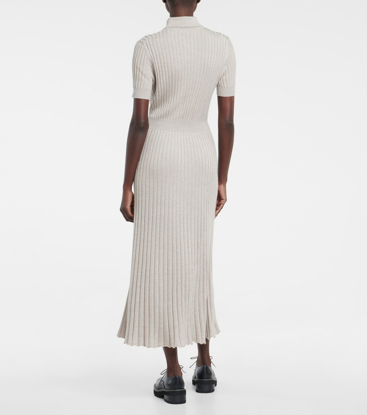 Gabriela Hearst - Amor silk and cashmere midi dress Gabriela Hearst