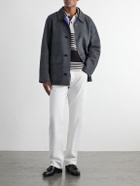 Paul Smith - Oversized Bonded-Suede Jacket - Gray