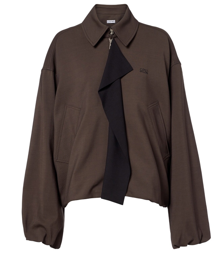 Photo: Loewe Double L paneled blouson jacket