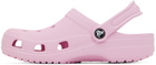 Crocs Pink Classic Clogs