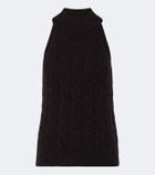 Lisa Yang Serafine cable-knit cashmere top