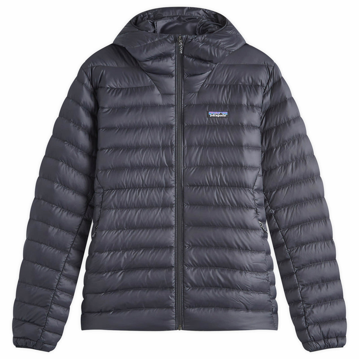 Patagonia Men's Down Sweater Hoodie in Black