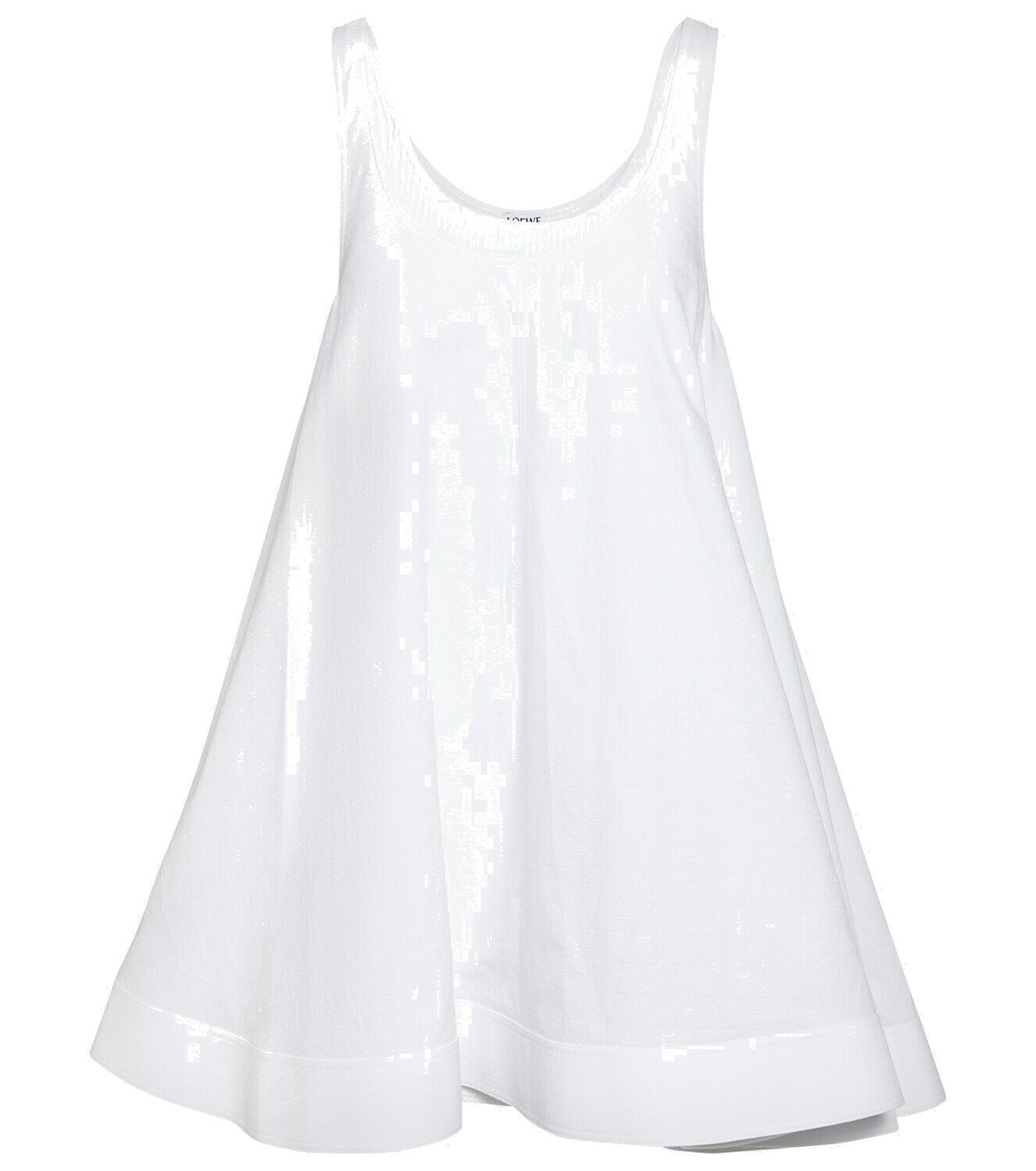 Loewe Jacquard cotton minidress Loewe