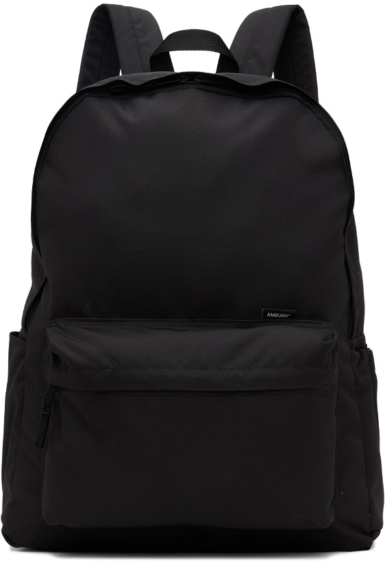 Photo: AMBUSH Black Zip Backpack