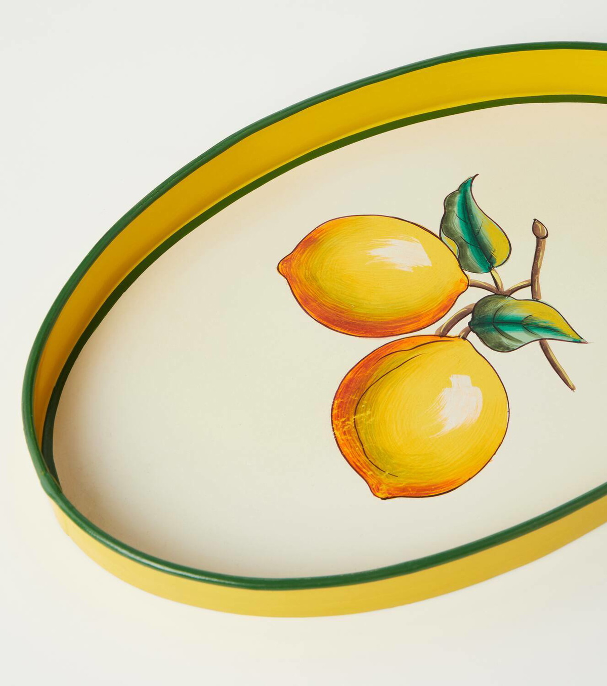 Les-Ottomans Flora iron tray
