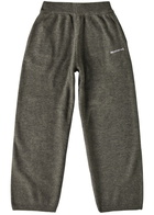 Mki Miyuki Zoku Logo-embroidered Knitted Sweatpants Grey