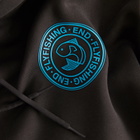 END. X Adidas Flyfishing Hoodie in Night Brown