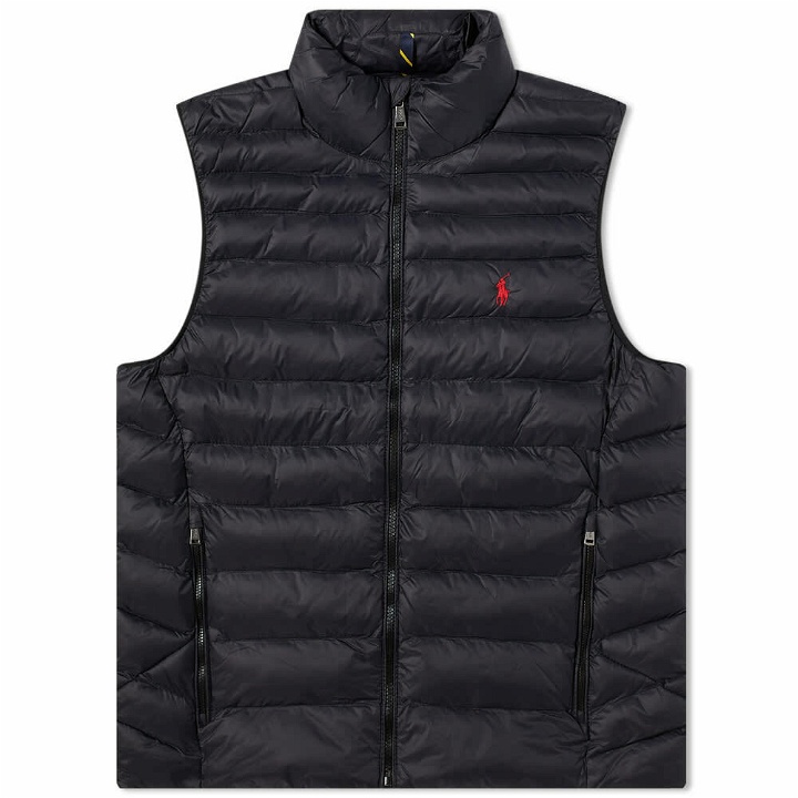 Photo: Polo Ralph Lauren Men's Recycled Lightweight Down Gilet in Polo Black