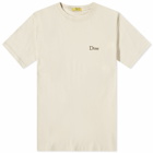 Dime Men's Classic Small Logo T-Shirt in Fog