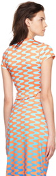 FENSI SSENSE Exclusive Orange & Blue T-Shirt