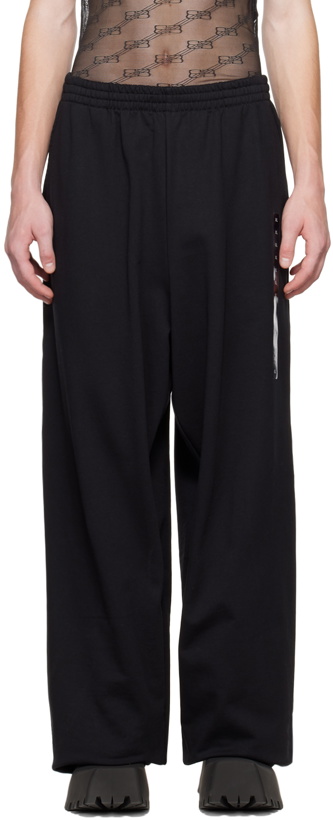 Photo: Balenciaga Black Baggy Lounge Pants