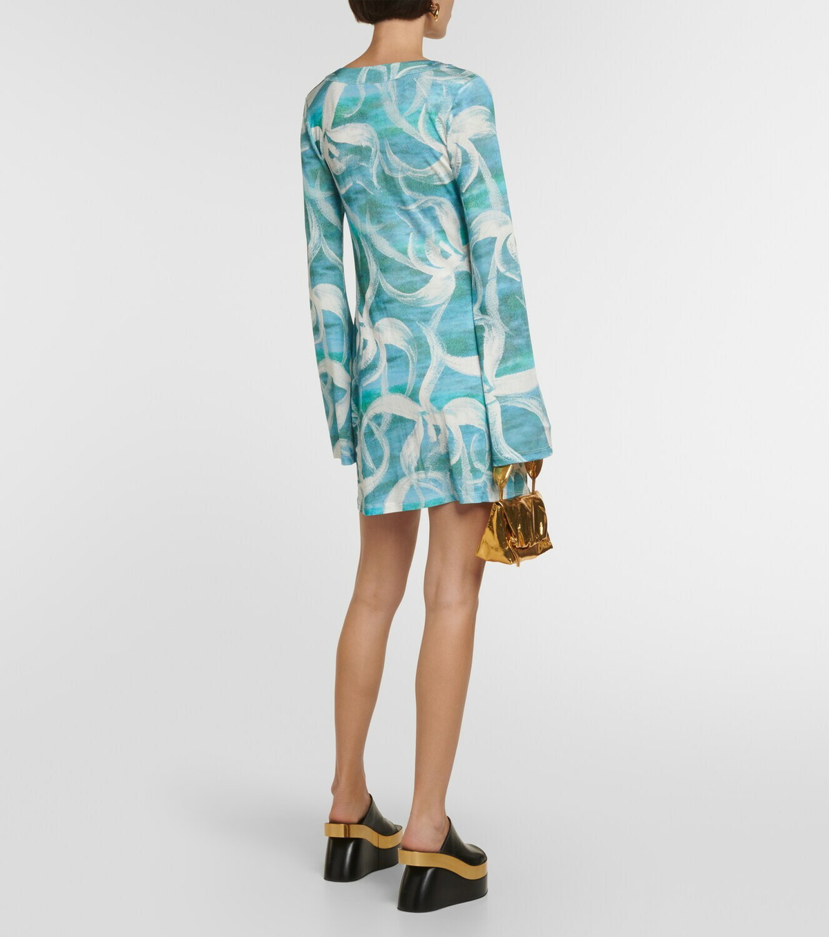 Louisa Ballou Printed minidress
