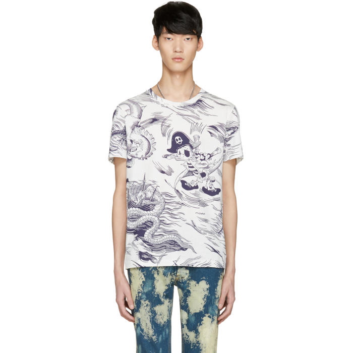 Photo: Gucci White Sea Storm T-Shirt