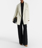 Valentino Plus De Pois belted jacket