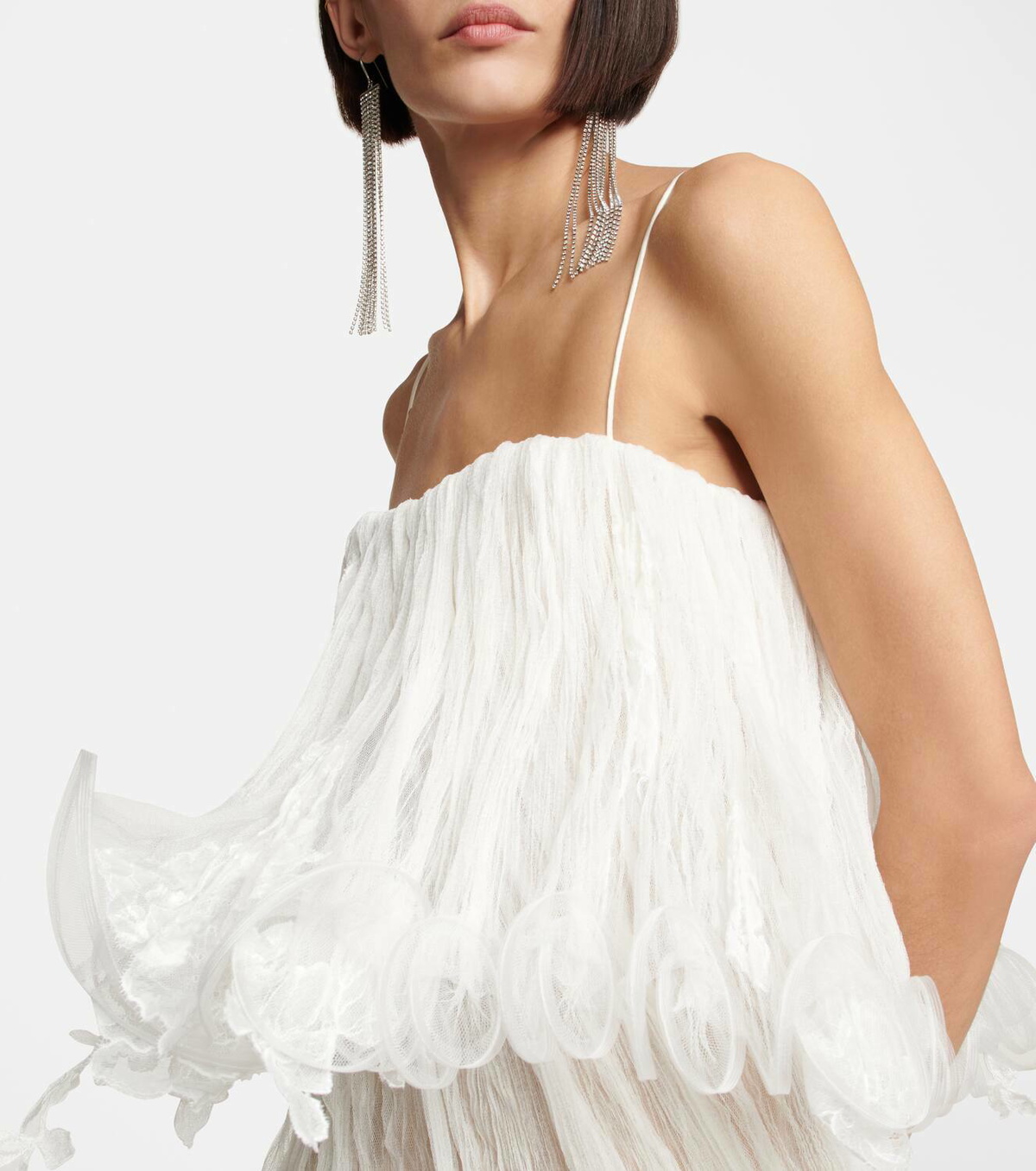 Danielle Frankel Bridal Wendell minidress Danielle Frankel