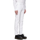 Hugo White Slim-Fit Jeans