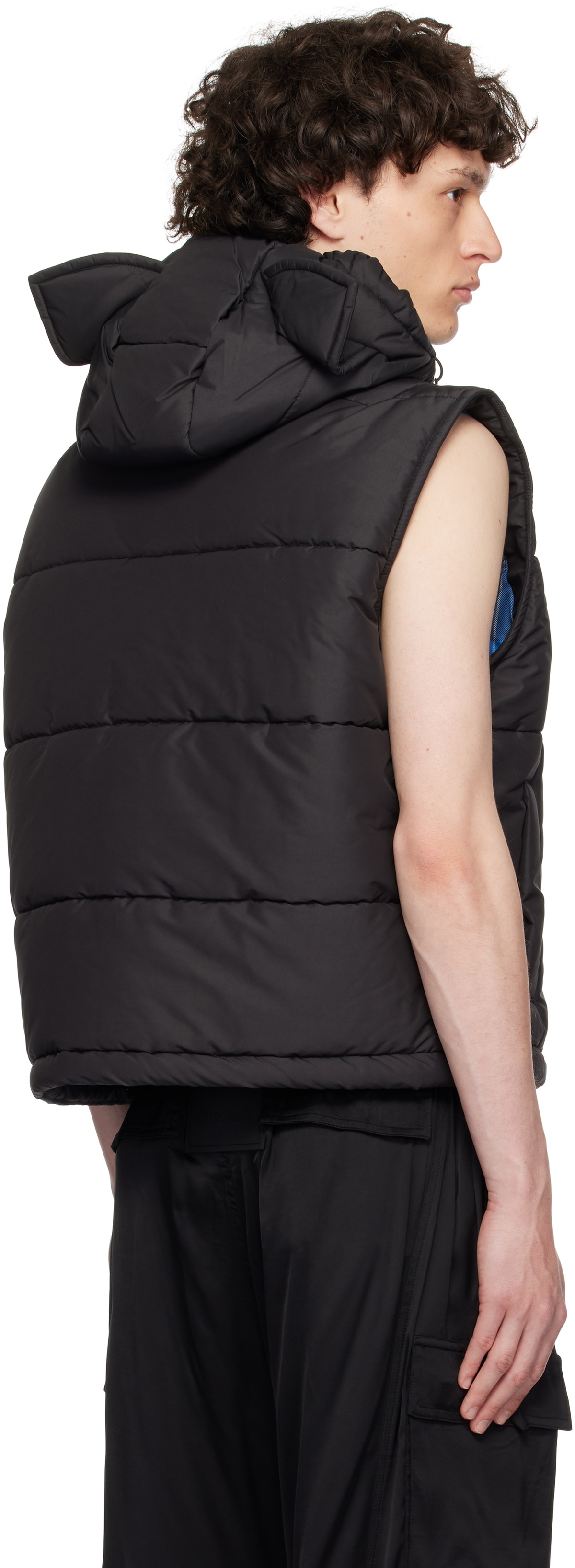 Charles Jeffrey LOVERBOY Black Kitty Vest