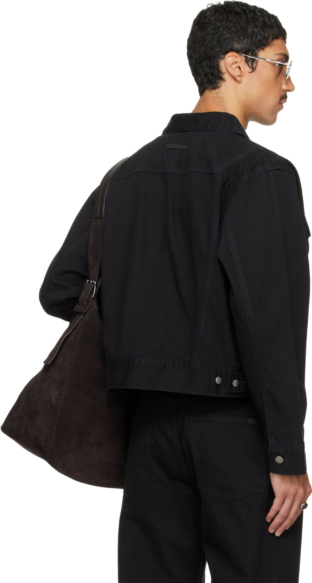 Fear of God ESSENTIALS Black Classic Denim Jacket