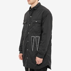 Rick Owens DRKSHDW Men's Oversized Lyrics Outershirt in Black