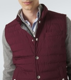 Brunello Cucinelli Technical down vest