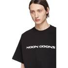 Noon Goons Black 3D Logo T-Shirt