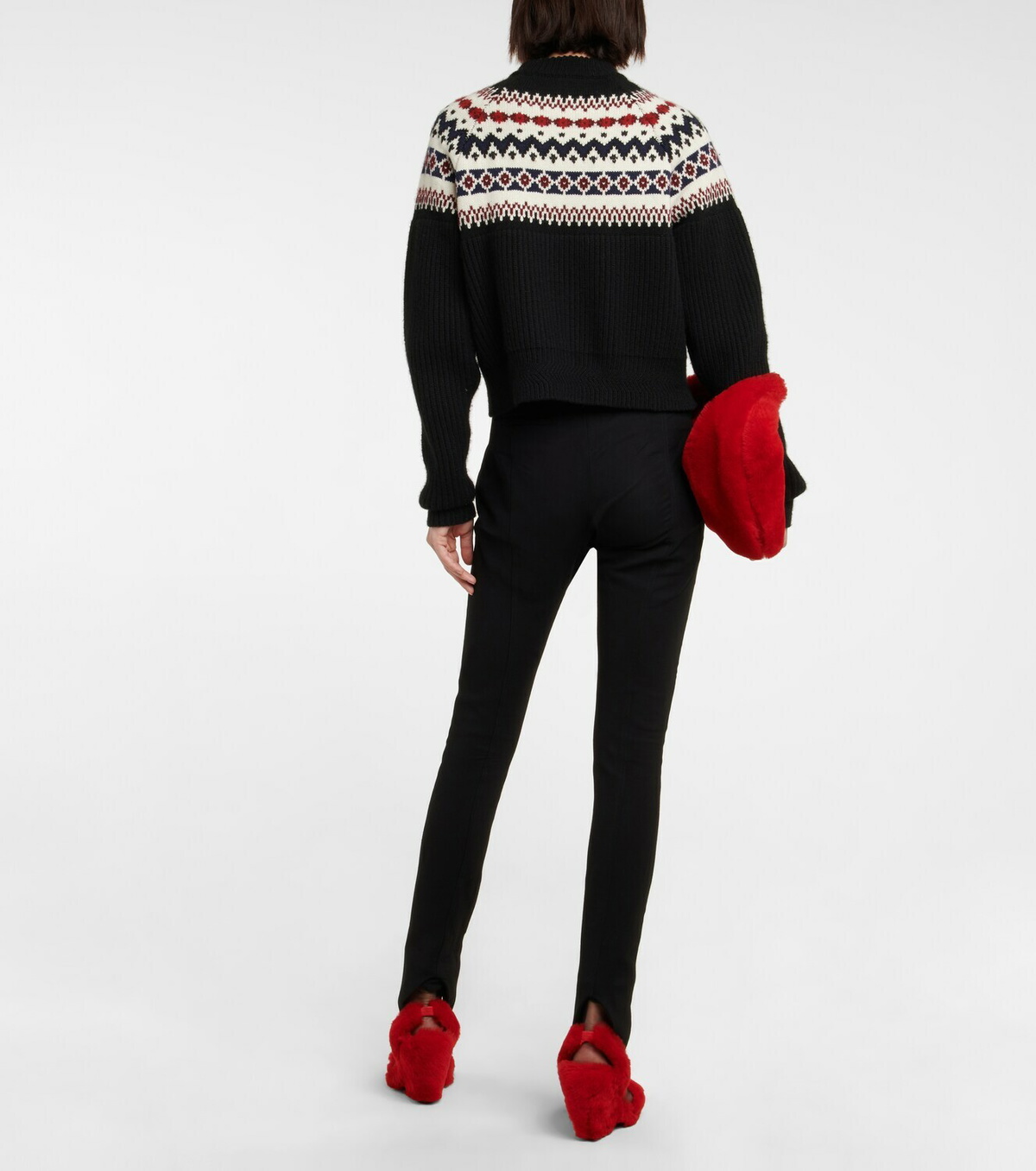 Khaite - Ezra high-rise stirrup pants