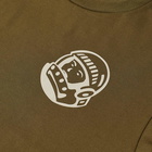 Billionaire Boys Club Men's Astro Helmet T-Shirt in Olive