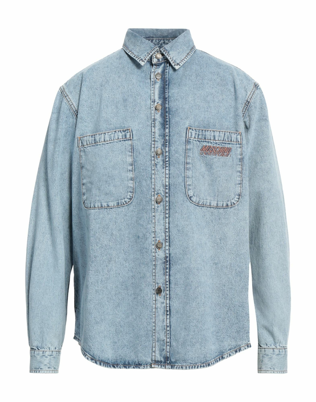 Moschino Mens Denim shirt in Blue