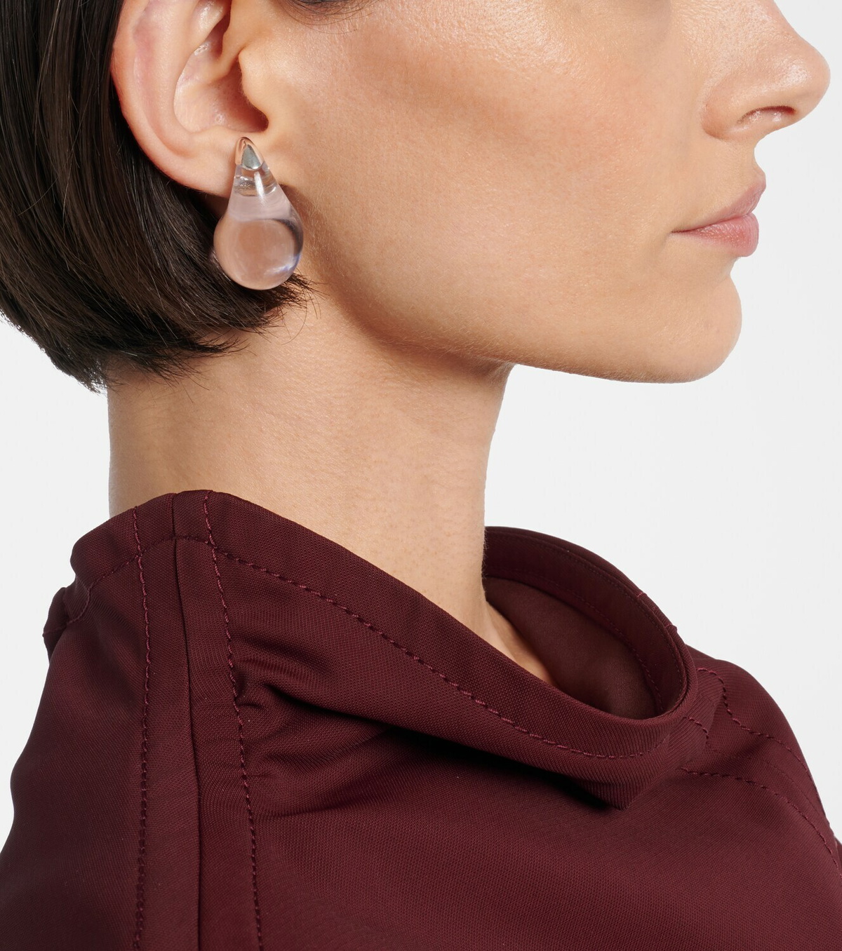 Bottega Veneta Drop sterling silver earrings