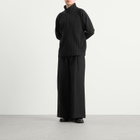 Homme Plissé Issey Miyake Men's Pleat Half Zip Through Top in Black