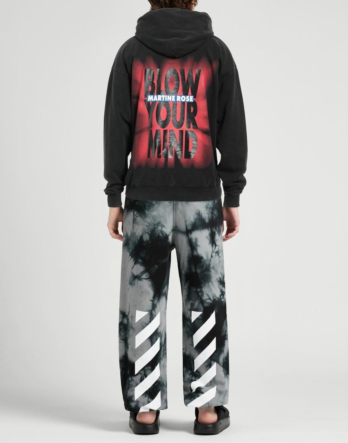 Martine Rose Mens Sweatshirt in Black