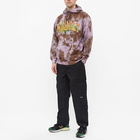 MARKET Men's Arc Herbal Tie Dye Hoody in Purple/Grey/White Tie Dye