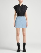 Iro Womens Mini skirt Sky in Blue