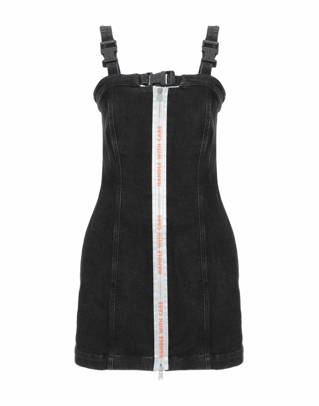 Photo: Heron Preston Womens Mini dress in Black