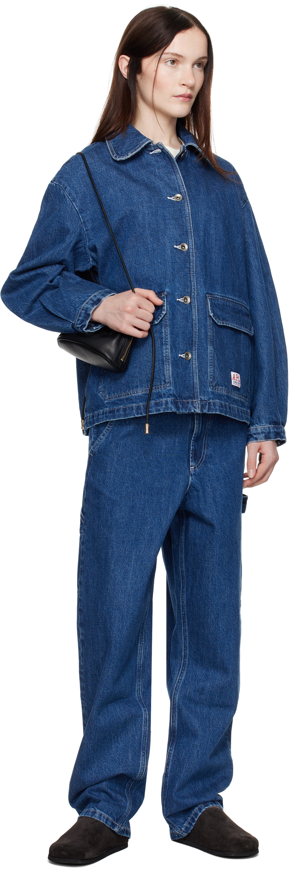 A.P.C. Blue Alys Denim Jacket A.P.C.