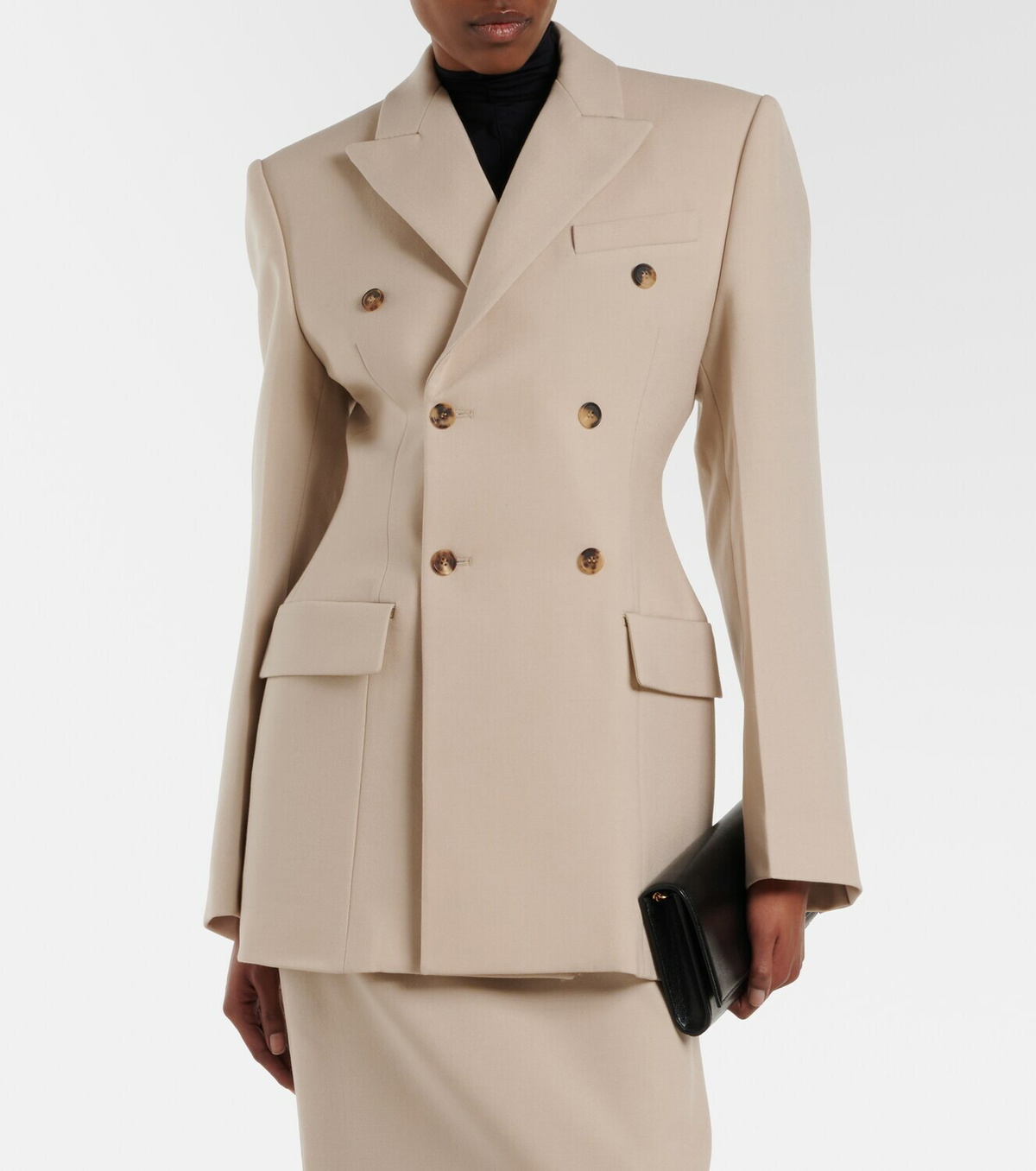 Wardrobe.NYC Double-breasted wool blazer